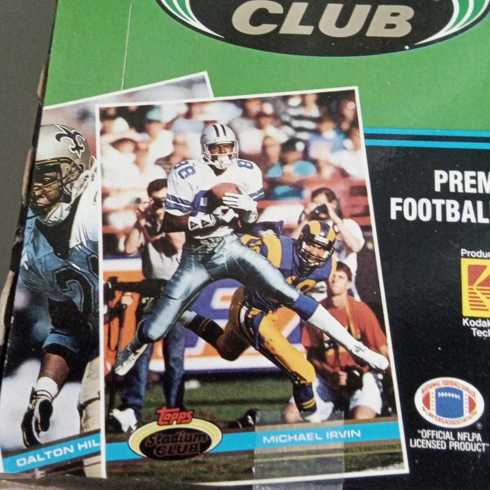 1991 Topps Stadium Club Football Series 1 Box 36 Unopened Packs NFL Cards